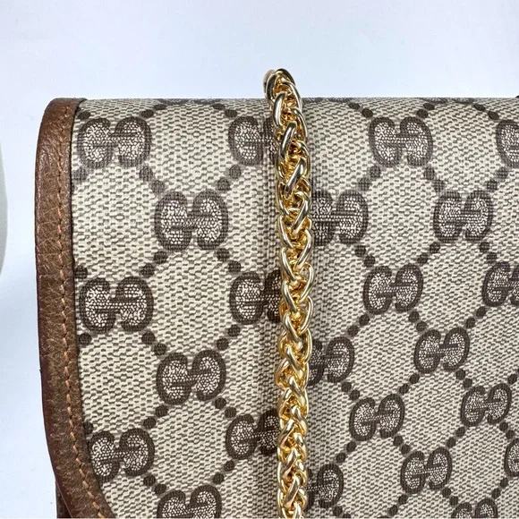 Gucci Large Ophidia Sherry Line Supreme GG Monogram Clutch/crossbody bag - Picture 14 of 16